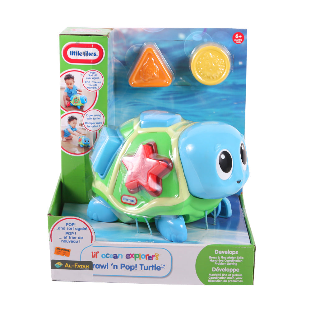 638497 Little Tikes Crawl Pop Turtle Basic