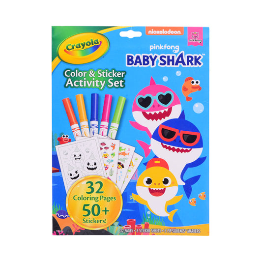 042742 CRY STICKER BABY SHARK