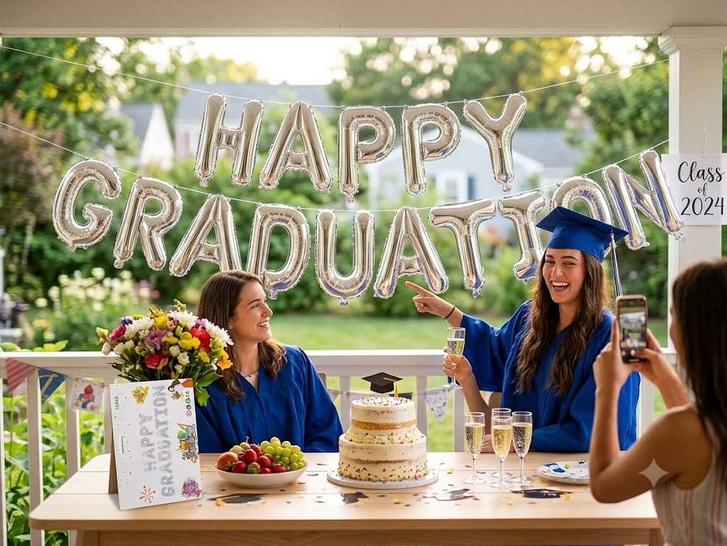 Happy Graduation Balloons – 15 Pieces