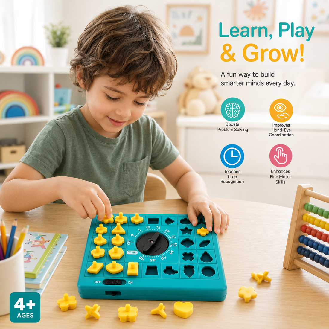 Time Puzzle Shape Matching Game