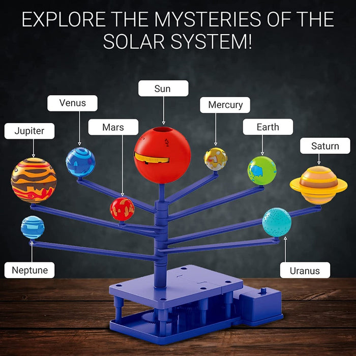 STEM Rotating Planets & Planet Projector DIY Kit – 553 Pieces