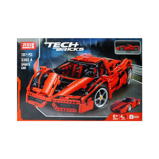 3382A+B JISI MECFACTOR CAR BLOCKS 1317PCS