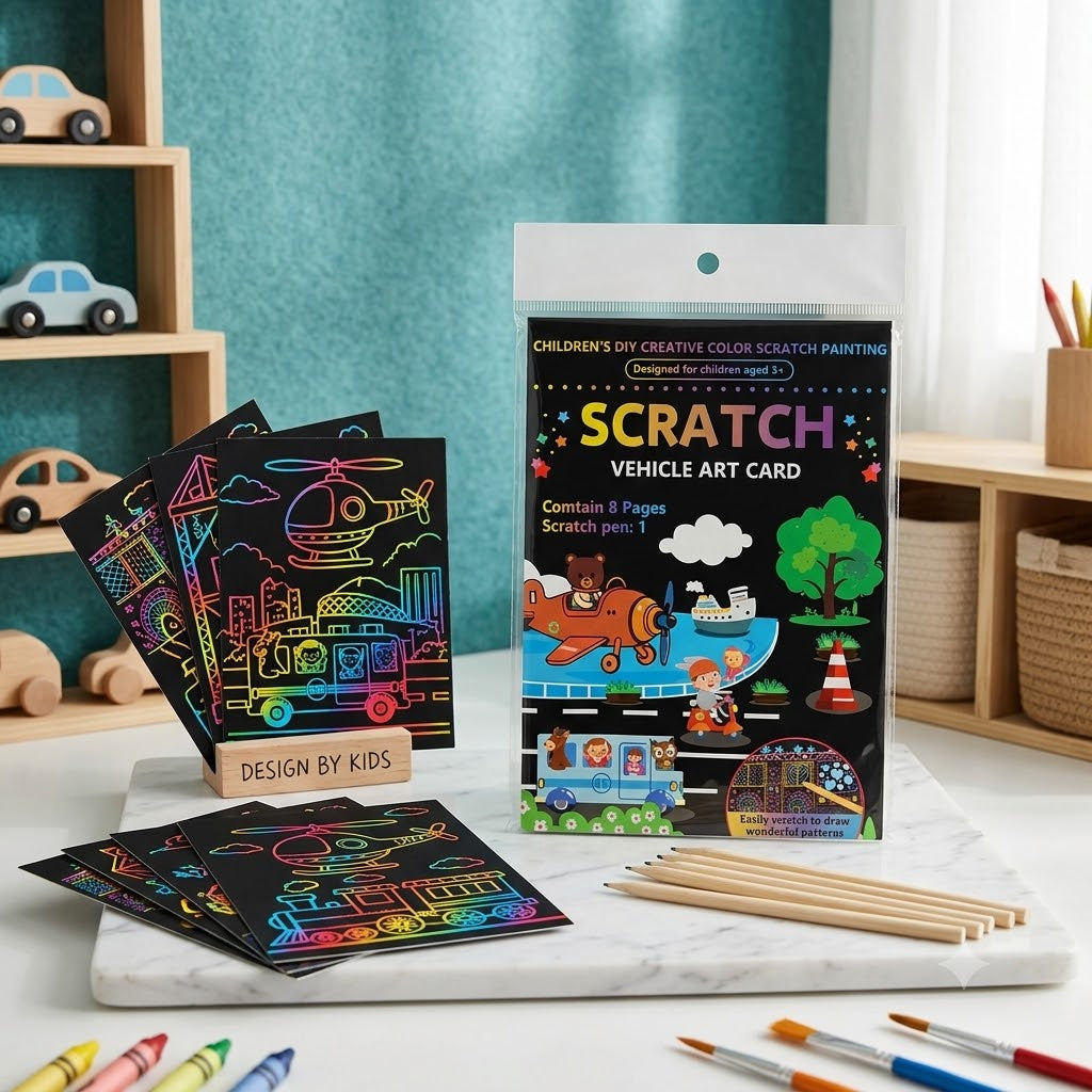 Magic Color Scratch Art Kit