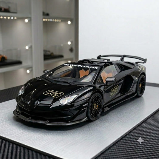 1:18 Diecast Lamborghini Aventador SVJ 63 Roadster Model