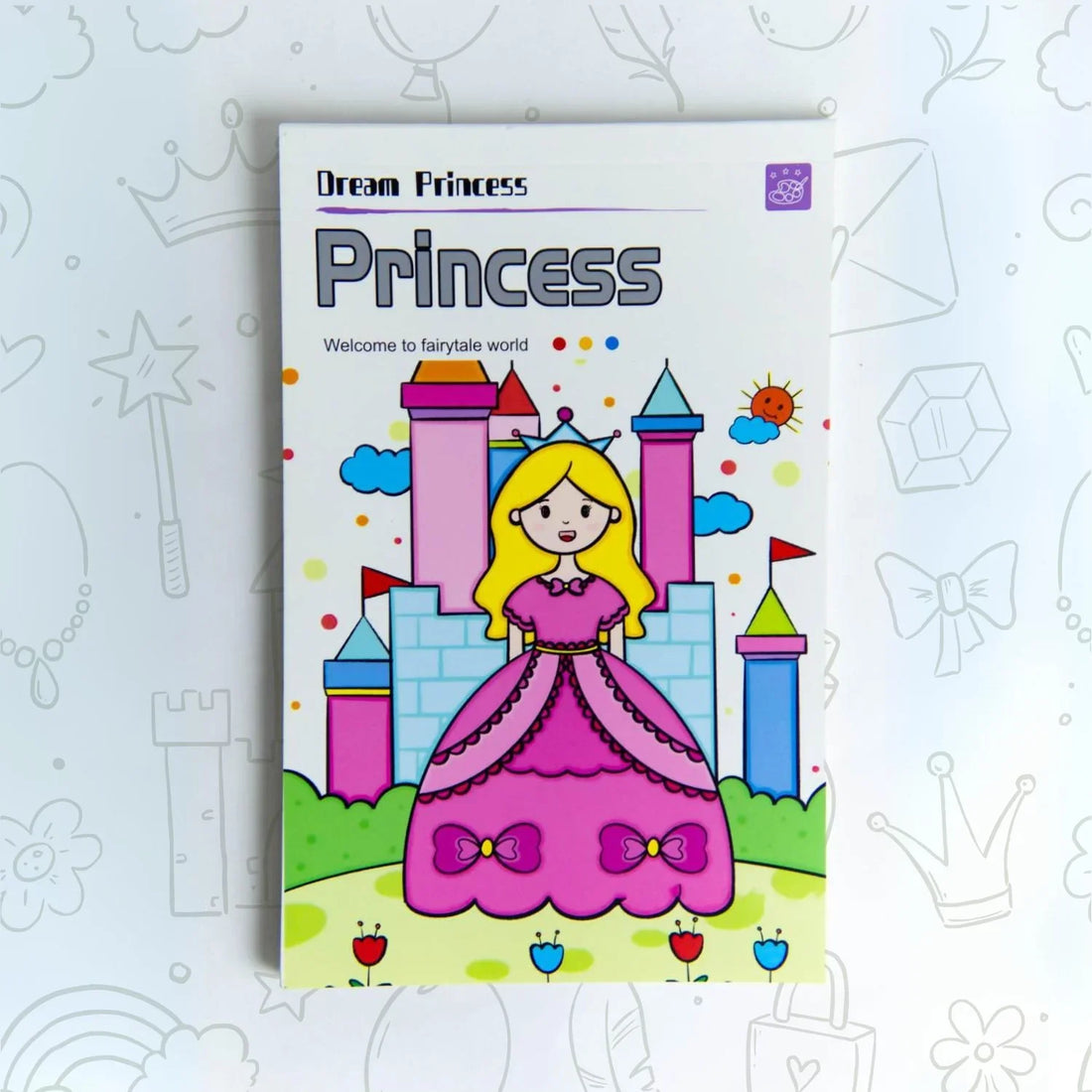 Watercolor Book Set – 12 Pages, Assorted Design