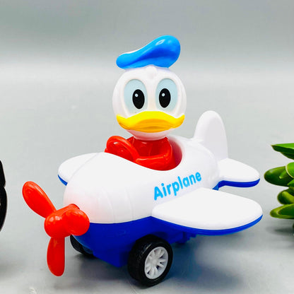 Battery-free mini Donald Duck aircraft