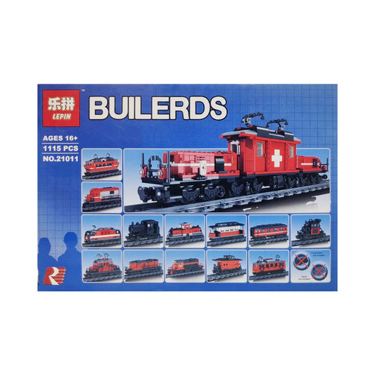 21011 LPN BUILDERS TRAIN BLOCKS 1115PCS