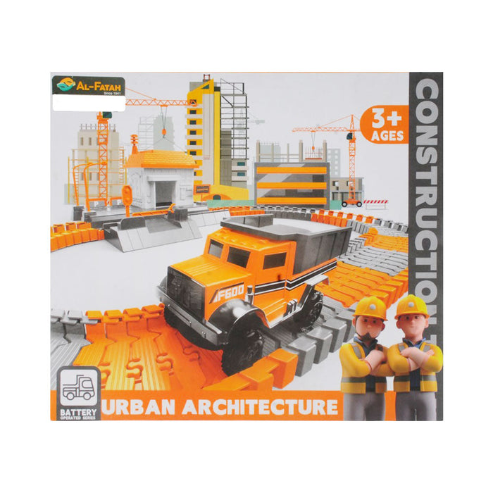 Engineering Rail Truck Set – 103 Pieces
