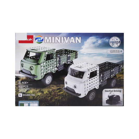 YK633 DIY MINI VAN BLOCKS 332PCS A.I
