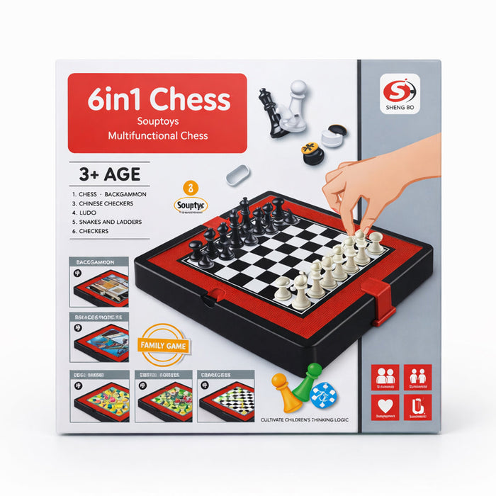 6-in-1 Chess Game Set