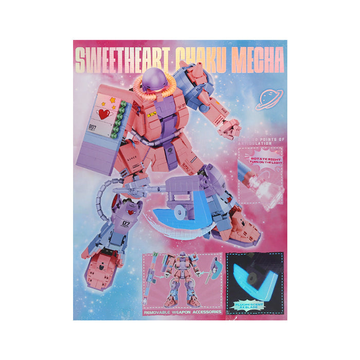 Sweetheart Chaku Mecha Building Blocks – 1730 Pieces