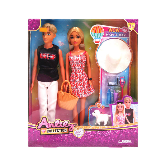 Anlily Happy Day Couple Doll
