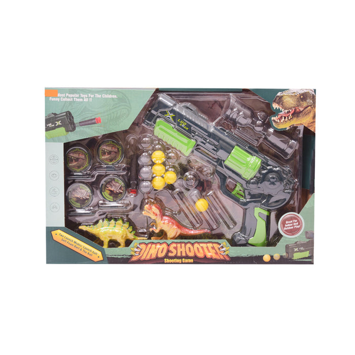 Dinosaur Soft Bullet Toy Blaster – 2 Colors