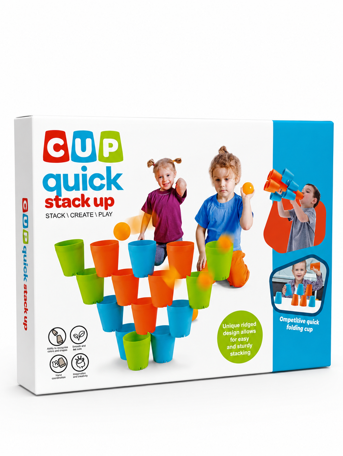 Cup Quick Stack-Up Game
