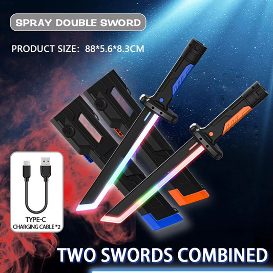 2in1 Kids Light-up Sword With Light and Smoke