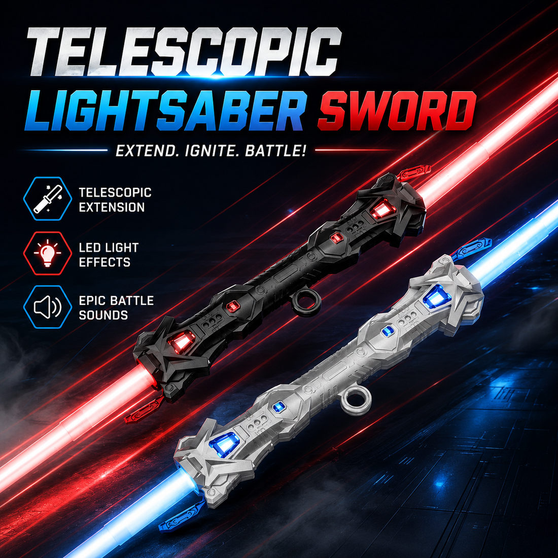 Telescopic Lightsaber Sword
