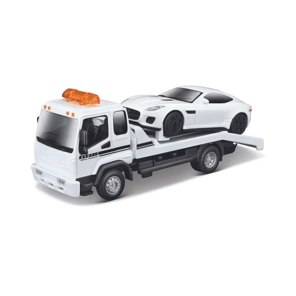 Street Fire Flatbed Tow Truck