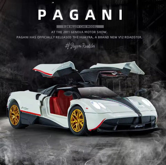 1:24 Diecast Pagani Huayra Model With Smoke
