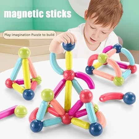 Magnetic Building Blocks Set for Kids