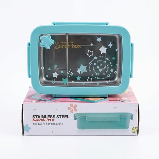 Stainless Steel Single Layer - Bento Lunch Box