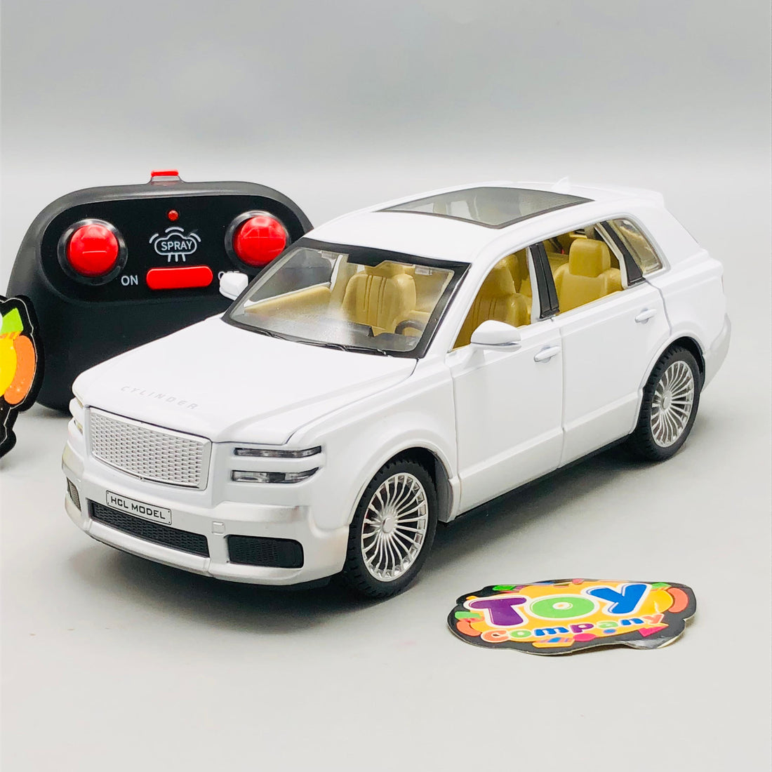 1:22 RC Diecast Toyota Century SUV Model Car With Smoke