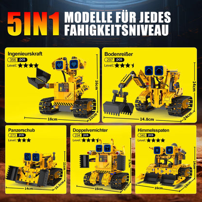 5in1 Programming Robot - STEM activity