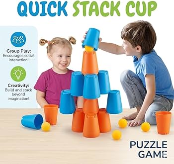 Cup Quick Stack-Up Game