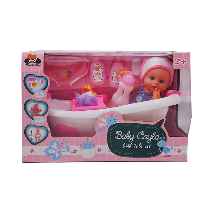 Baby Doll Cayla Bath Tub Set
