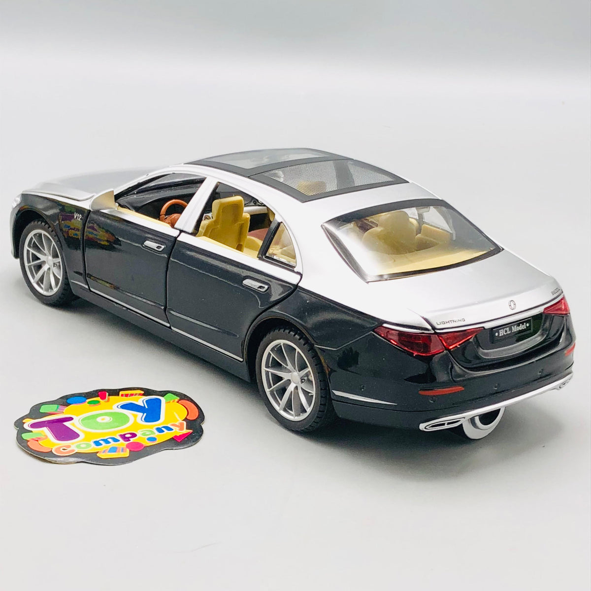 1:22 RC Diecast Mercedes Maybach Model Car With Smoke - image 2