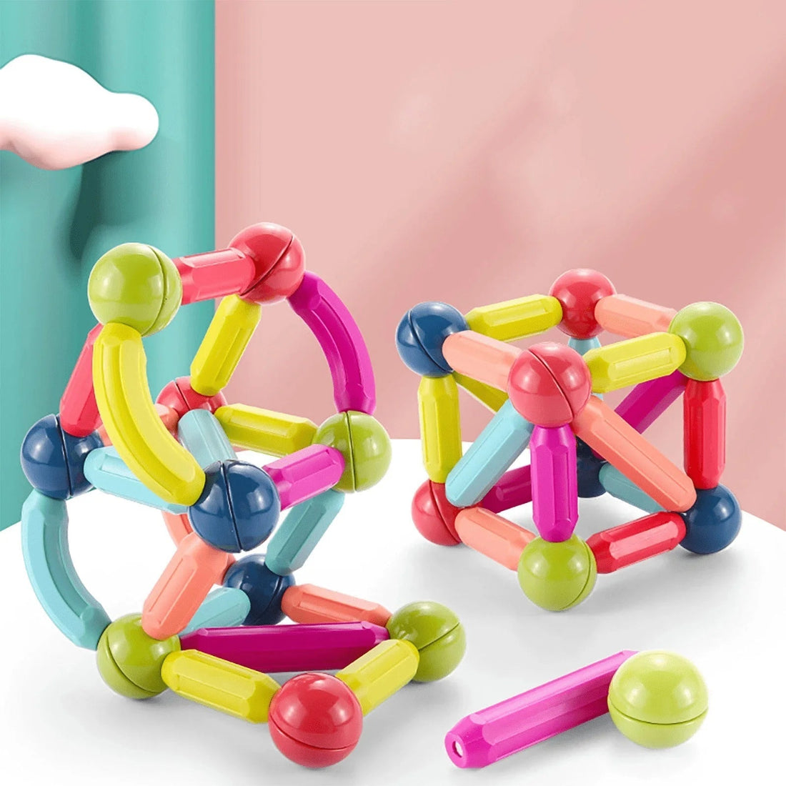 Magnetic Building Blocks Set for Kids