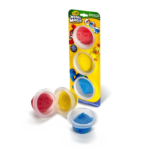 CRAYOLA 236018 MM 3CT TUBS PRIMARY COLORS 4PCK