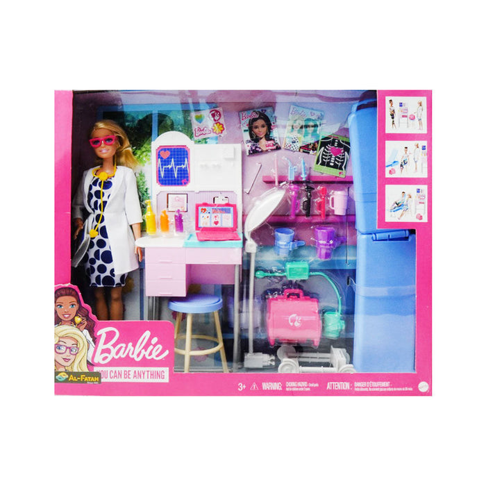 Barbie Medical Play Set Doll – GVW01