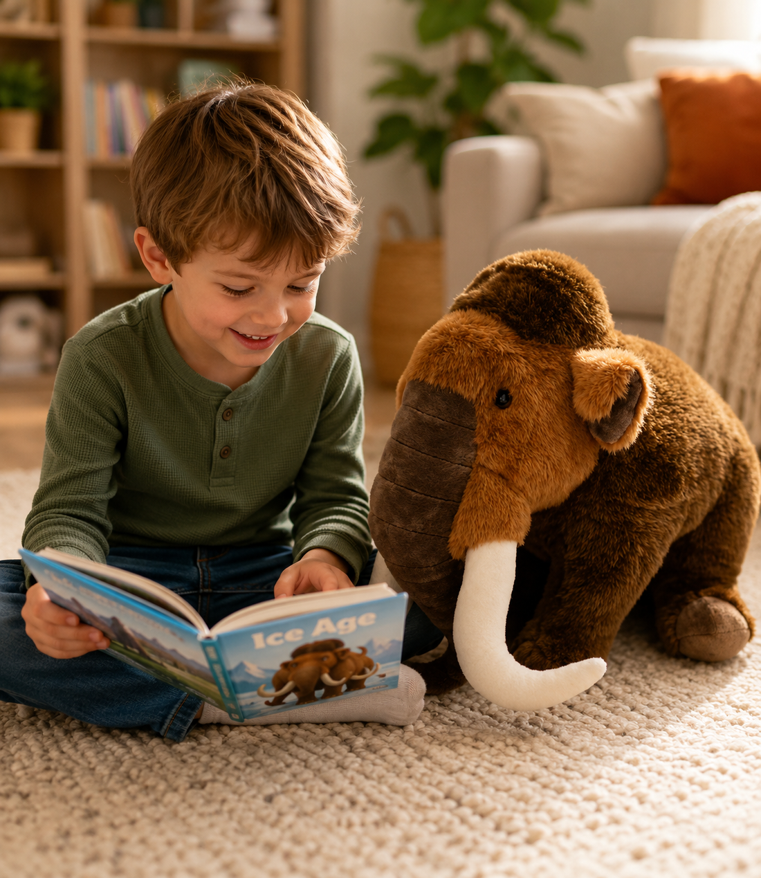 Woolly Mammoth Plush Toy