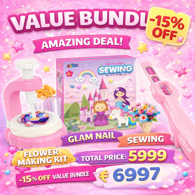 Girls Creative DIY Craft Bundle – 3 Activities