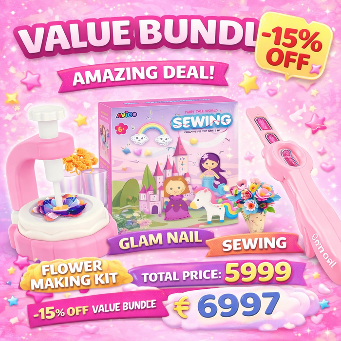 Girls Creative DIY Craft Bundle – 3 Activities