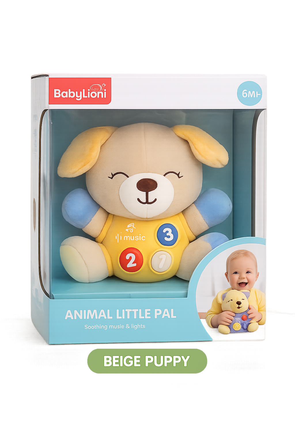 Animal Little Pal Musical Soft Toy for Babies