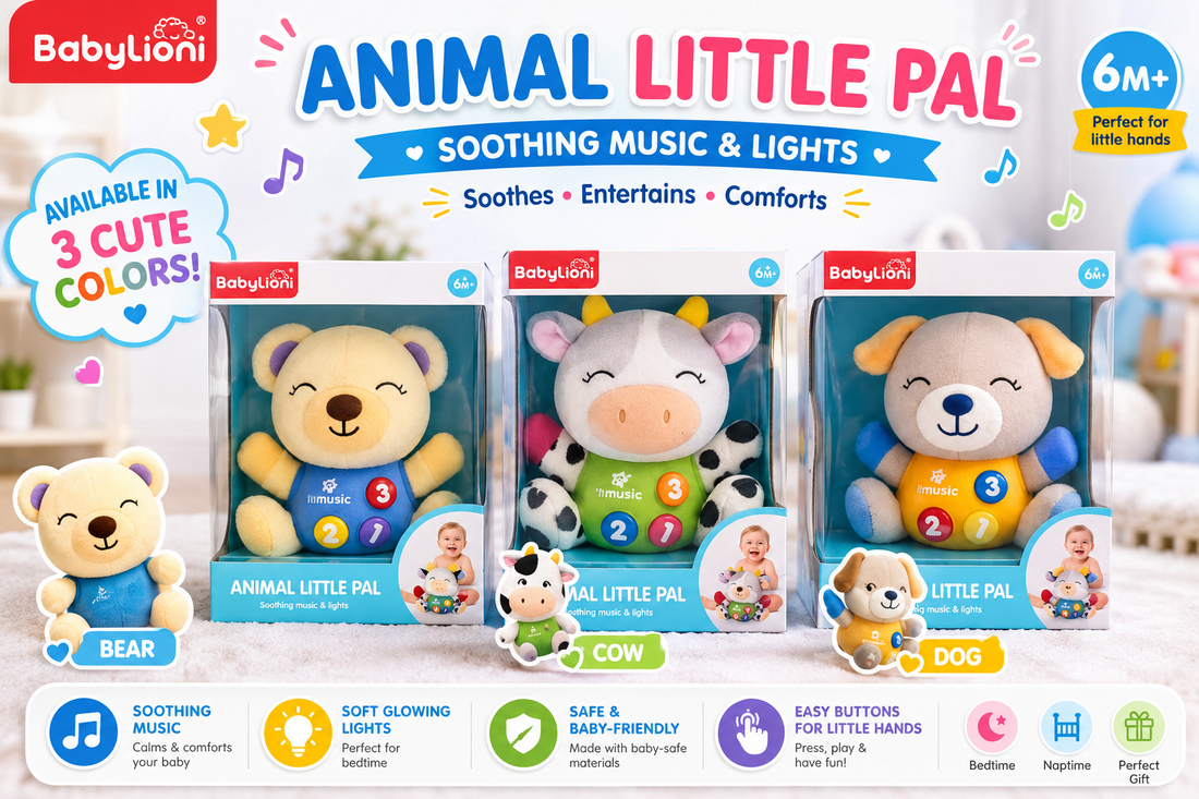 Animal Little Pal Musical Soft Toy for Babies