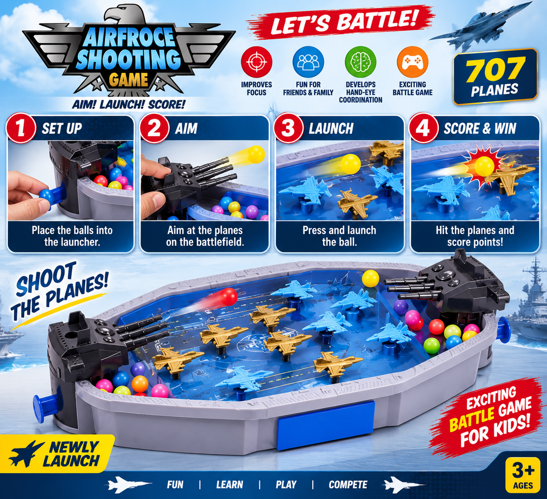 Airforce Shooting Plane Game