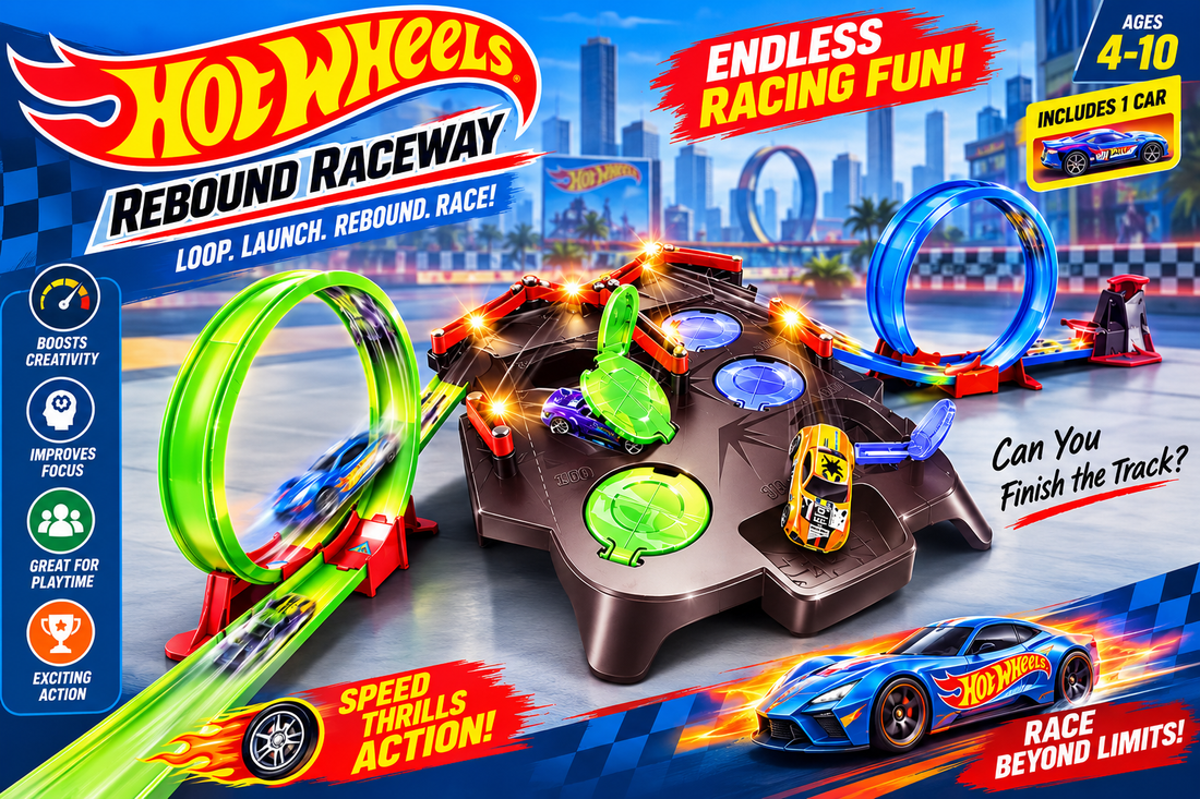 Hot Wheels Rebound Raceway Track