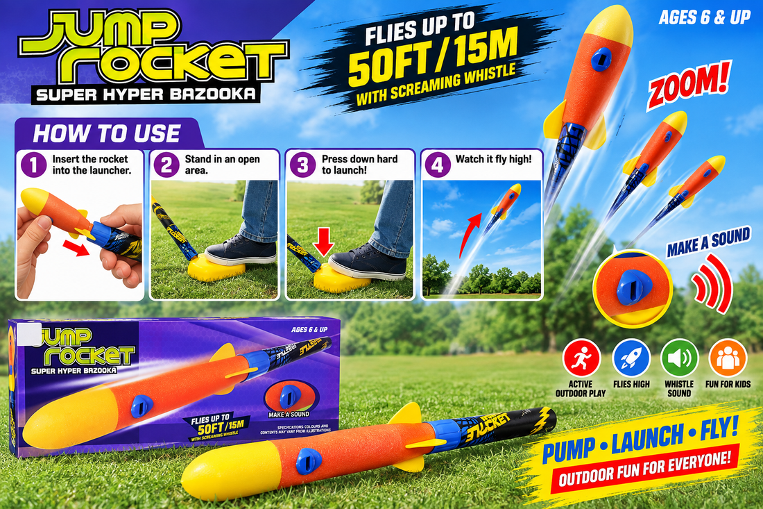 Air Rocket Launch Set for Kids
