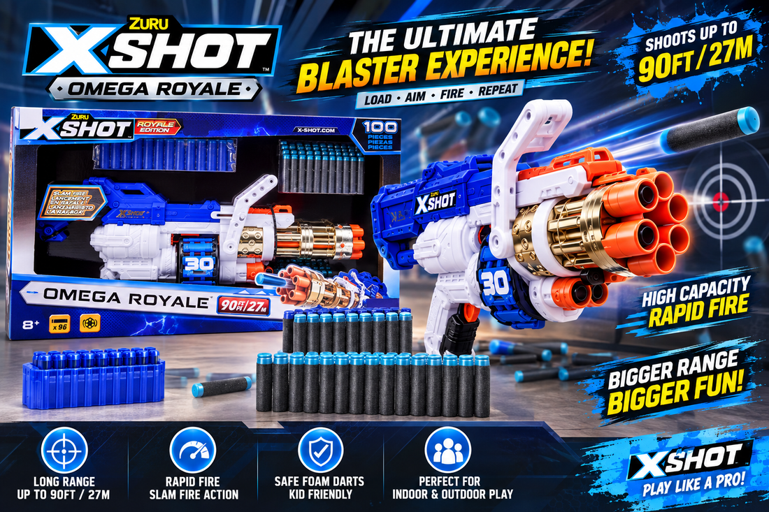 ZURU X-Shot Omega Royale Dart Blaster