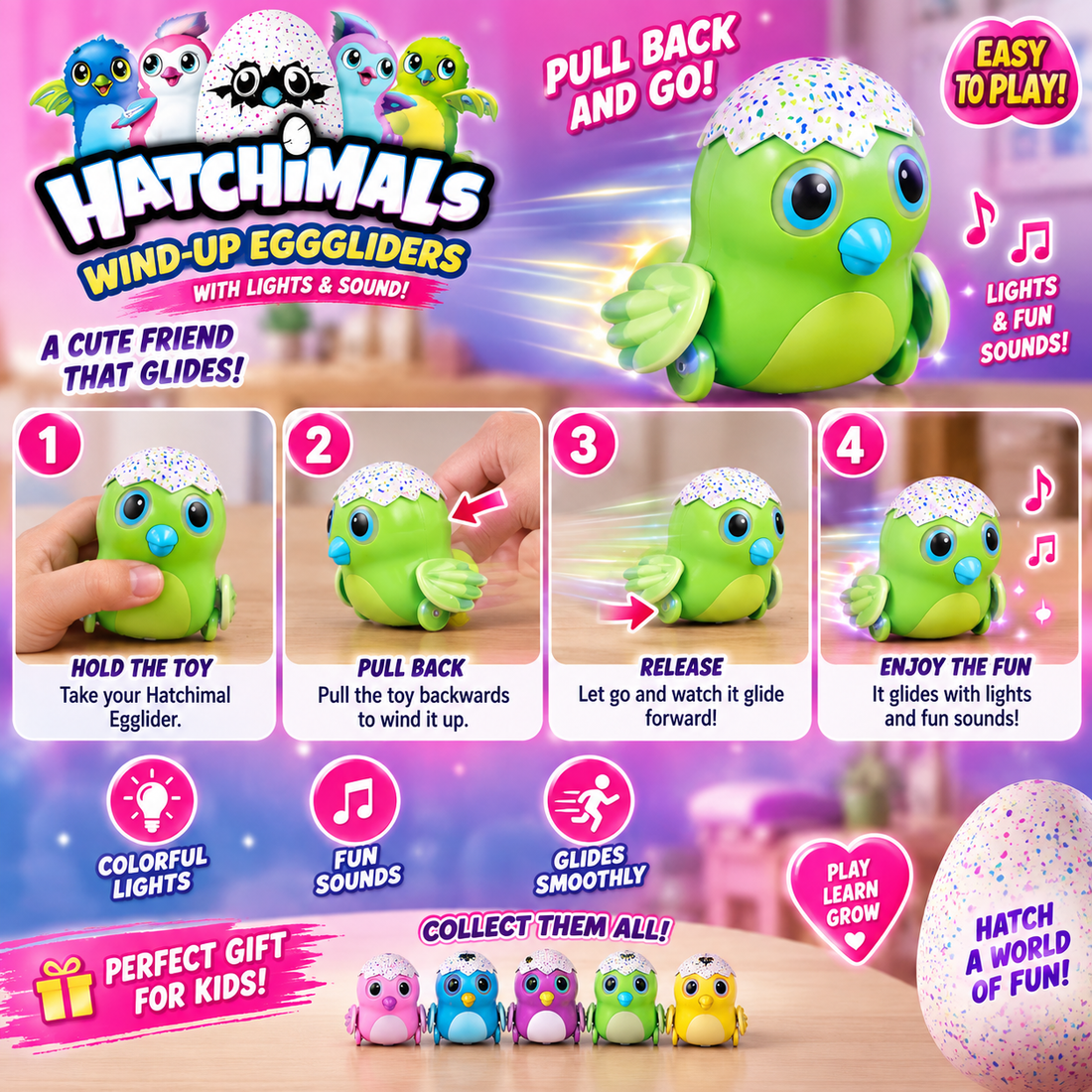 Hatchimals Light & Sound Toy