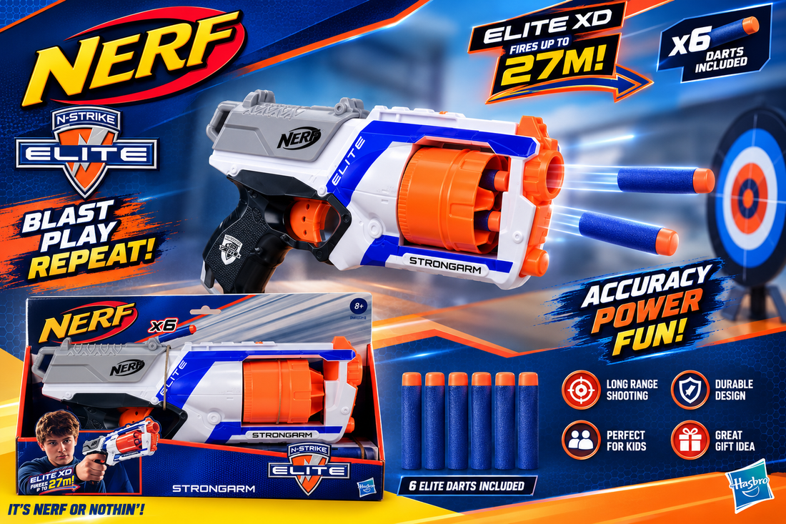 Nerf Strongarm Toy Blaster