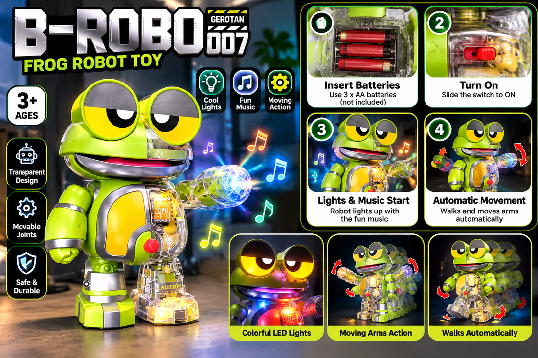 Feimibox Robo Frog Toy