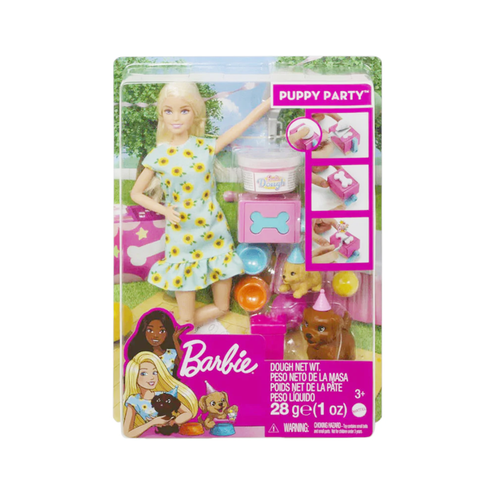 Barbie Puppy Party Doll – GXV75
