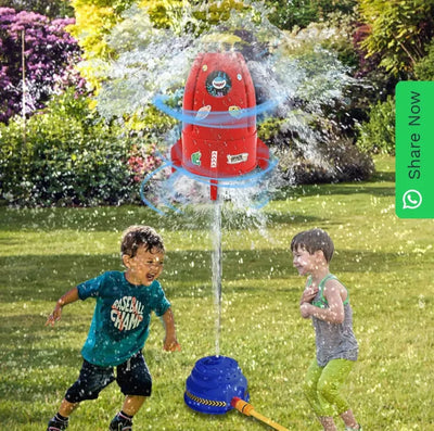Outdoor Water Rocket Sprinkler