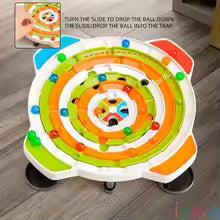 Circle Maze Strategy Board Game