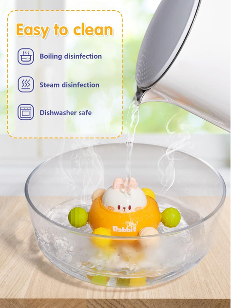 Baby Teething & Sensory Rabbit Toy