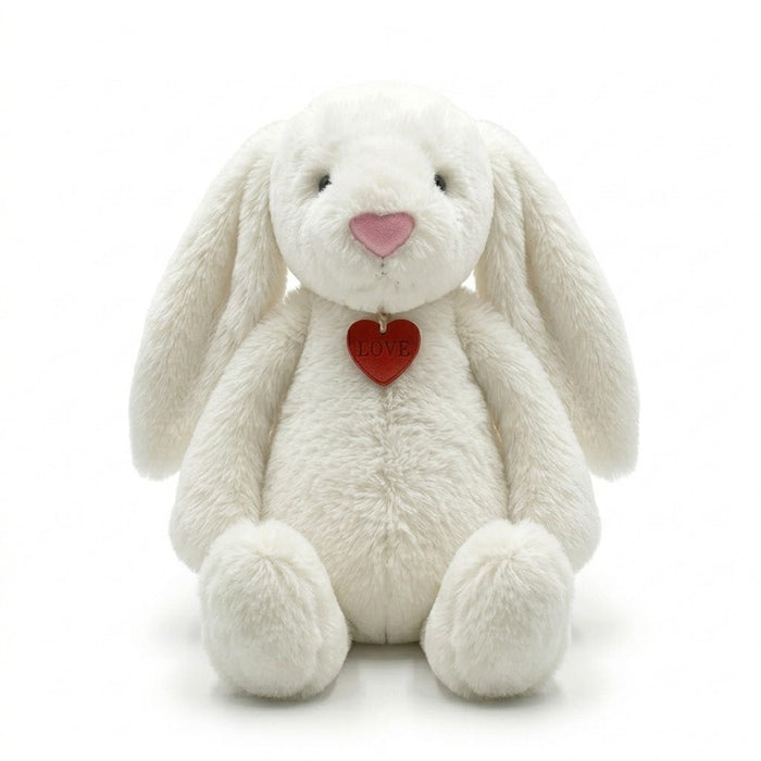 Bunny Plush Toy with Love Heart Pendant