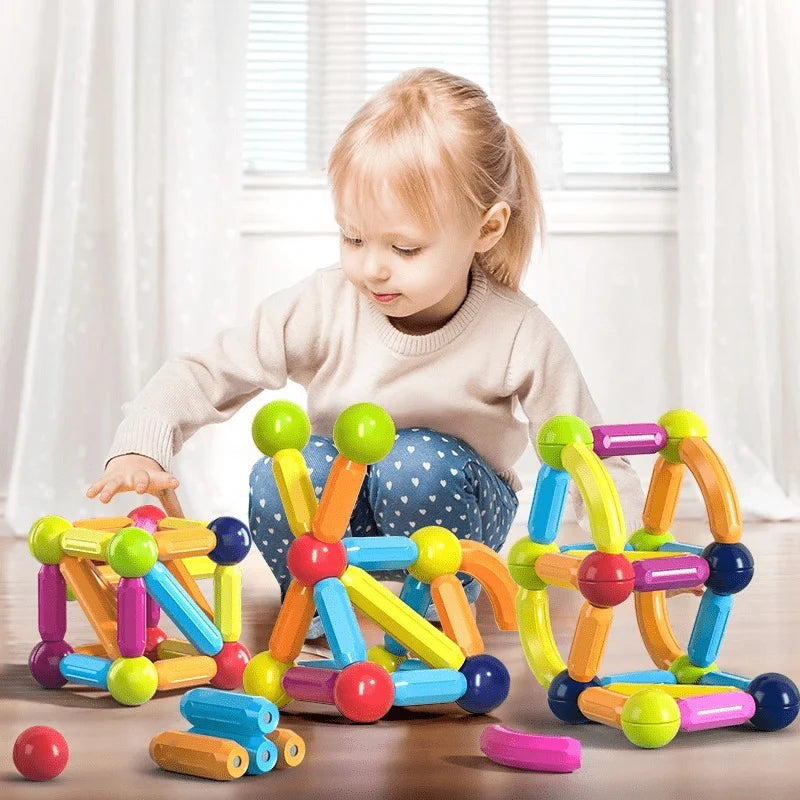 Magnetic Building Blocks Set for Kids